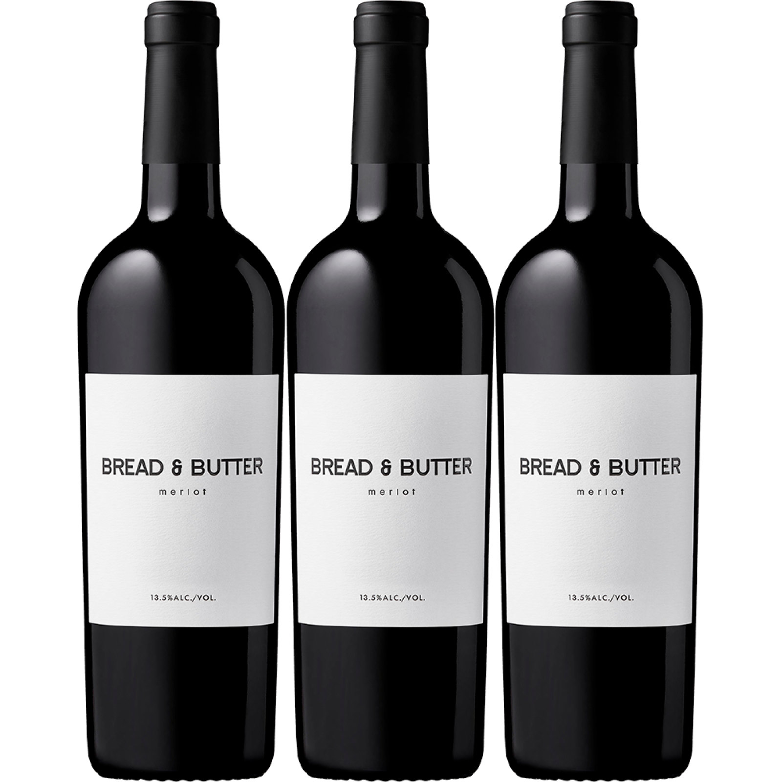 【送料無料!!とろ旨キャンペーン】ブレッド&バター メルロー 3本セット