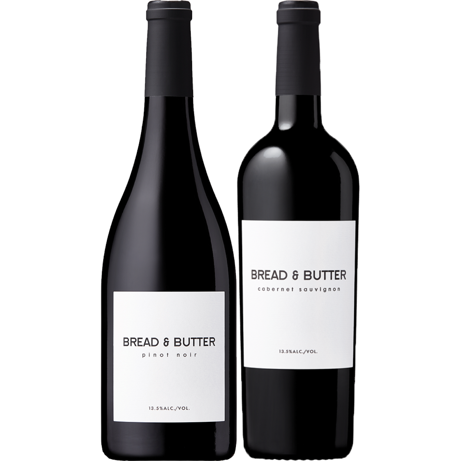 【送料無料!!とろ旨キャンペーン】ブレッド&バター ピノ・ノワール、カベルネ・ソーヴィニヨン 2本セット