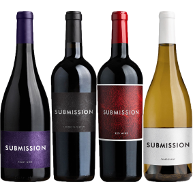 【サブミッション by 689セラーズ】４本セット（カベルネ・ソーヴィニヨン、シャルドネ、ピノ・ノワール、レッド）