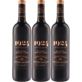 ◆サマーセール 25%OFF 送料無料◆ 1924 バーボン・エイジド ダブル・ブラック カベルネ・ソーヴィニヨン（ワイン栓付）