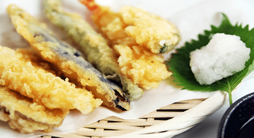 天ぷらや煮物等の和食