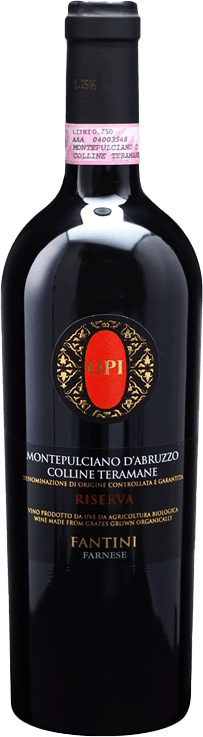 オピ　モンテプルチャーノ　ダブルッツォ　コッリーネ　テラマーネ　リゼルヴァ