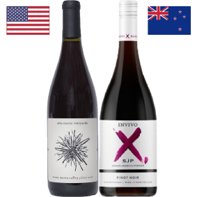 【限定2セット】価格以上のクオリティ、ピノ・ノワール！！アルタマリア ピノ・ノワール サンタマリアヴァレー、インヴィーヴォ SJP ピノ・ノワール