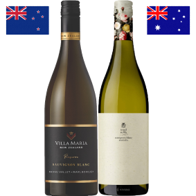 【限定2セット】果実味のある新世界の少しリッチなすっきりワイン。ヴィラ・マリア リザーヴ ソーヴィニヨン・ブラン、トレッドソフトリー ソーヴィニヨン・ブラン